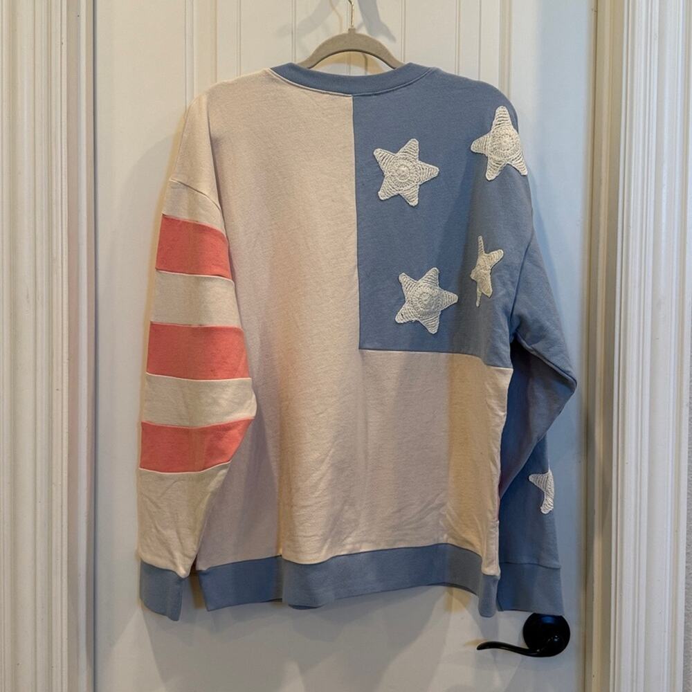 Free People x Tricia Fix Stars and Stripes Sweater - Picture 5 of 8
